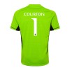 Maglia da Calcio Portiere Real Madrid Thibaut Courtois 1 Casa 2023-24 per Uomo